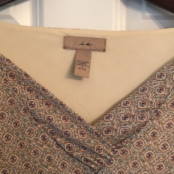 Pretty i.e. brand blouse sz large - Picture 2 of 8